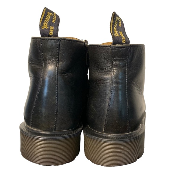 VINTAGE | RARE Dr. Martens Made in England Side Zip Chunky Ankle Loafer - M8/W10 - Picture 6 of 16